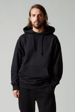 Load image into Gallery viewer, Black - Greggio Blanks Hoodie H01 Single - Black - Luxury Made in Italy Wholesale Streetwear
